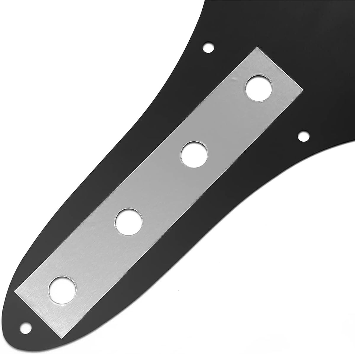 Anodized pickguard for Jazz Bass 60s Black Made of metal, compatible with 60s models such as Fender 1-1 Lotustorks