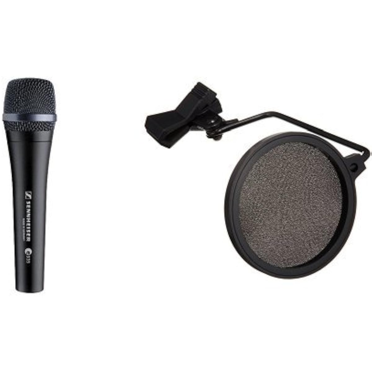 Sennheiser Dynamic Microphone Cardioid/Vocal e 935 and Kikutani PO-5S Set