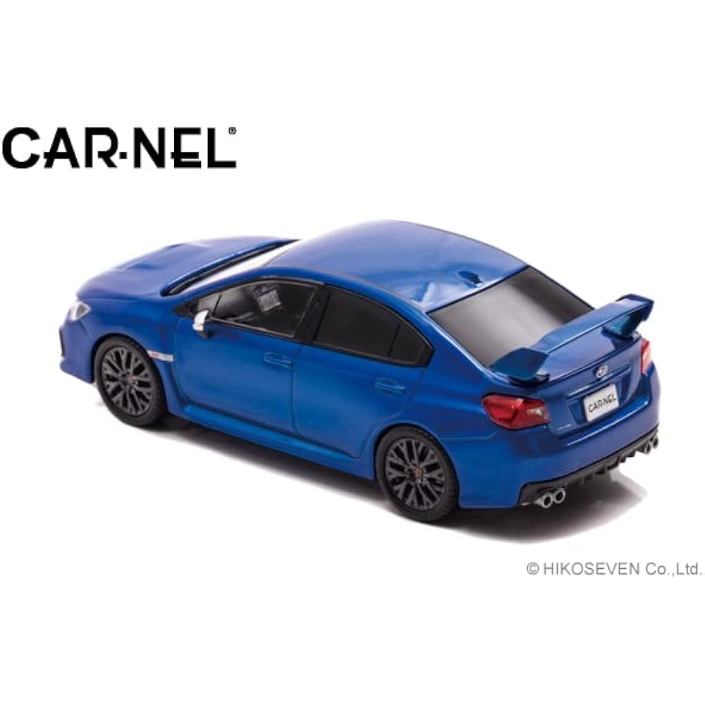 Hiko seven CARNEL 1/43 Subaru WRX STI Type S (VAB) 2018 WR Blue Pearl finished product