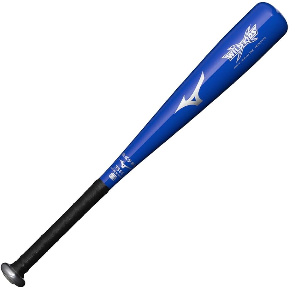 UNO (Mizuno) Baseball Softball Bat for Boys Softball Metal WILDKIDS Blue Black Gold 1CJMY17360 1CJMY17363 1CJMY17365