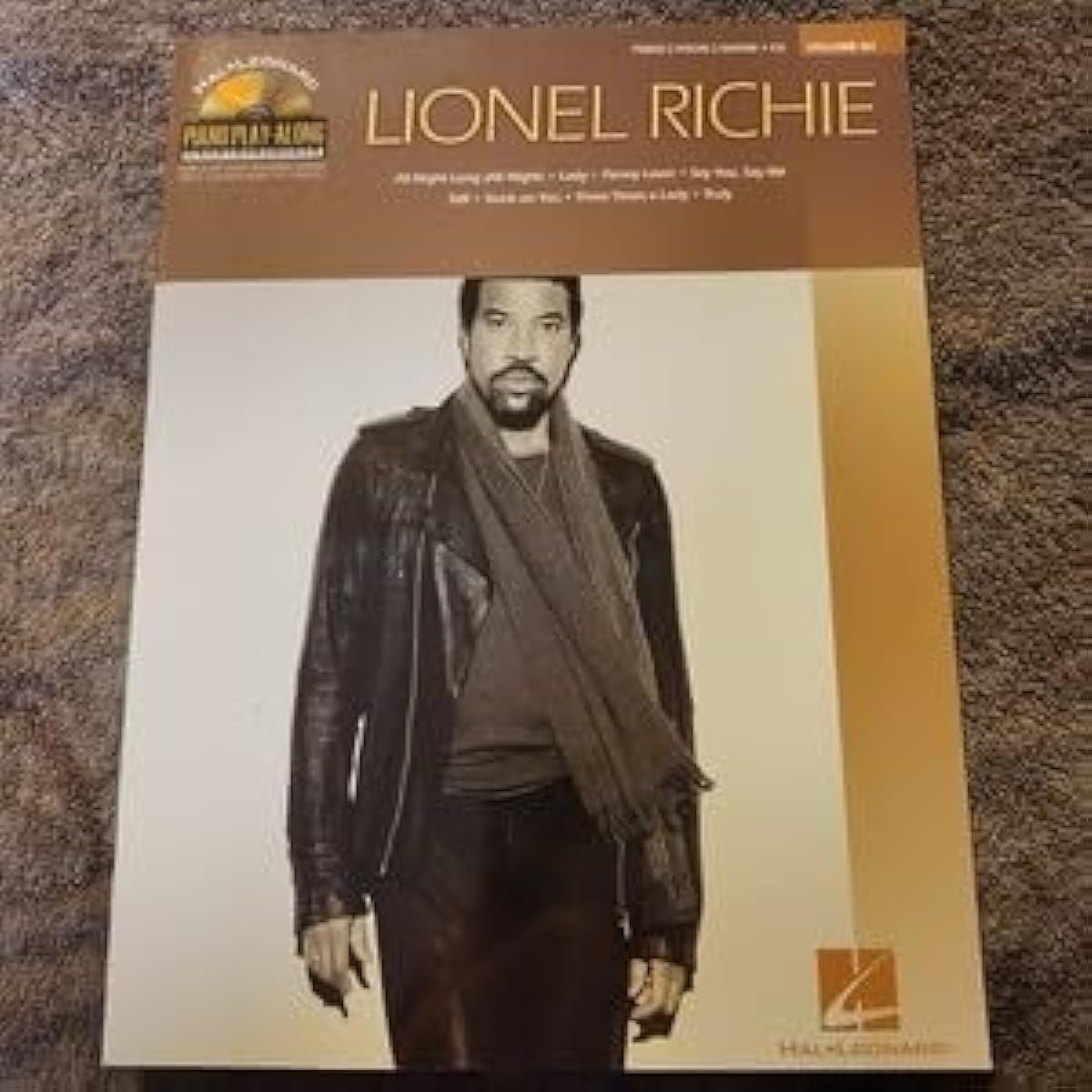 Lionel Richie Piano Score (with Web Audio) Imported Sheet Music Waterproof Packaging Shipping Easy Payment