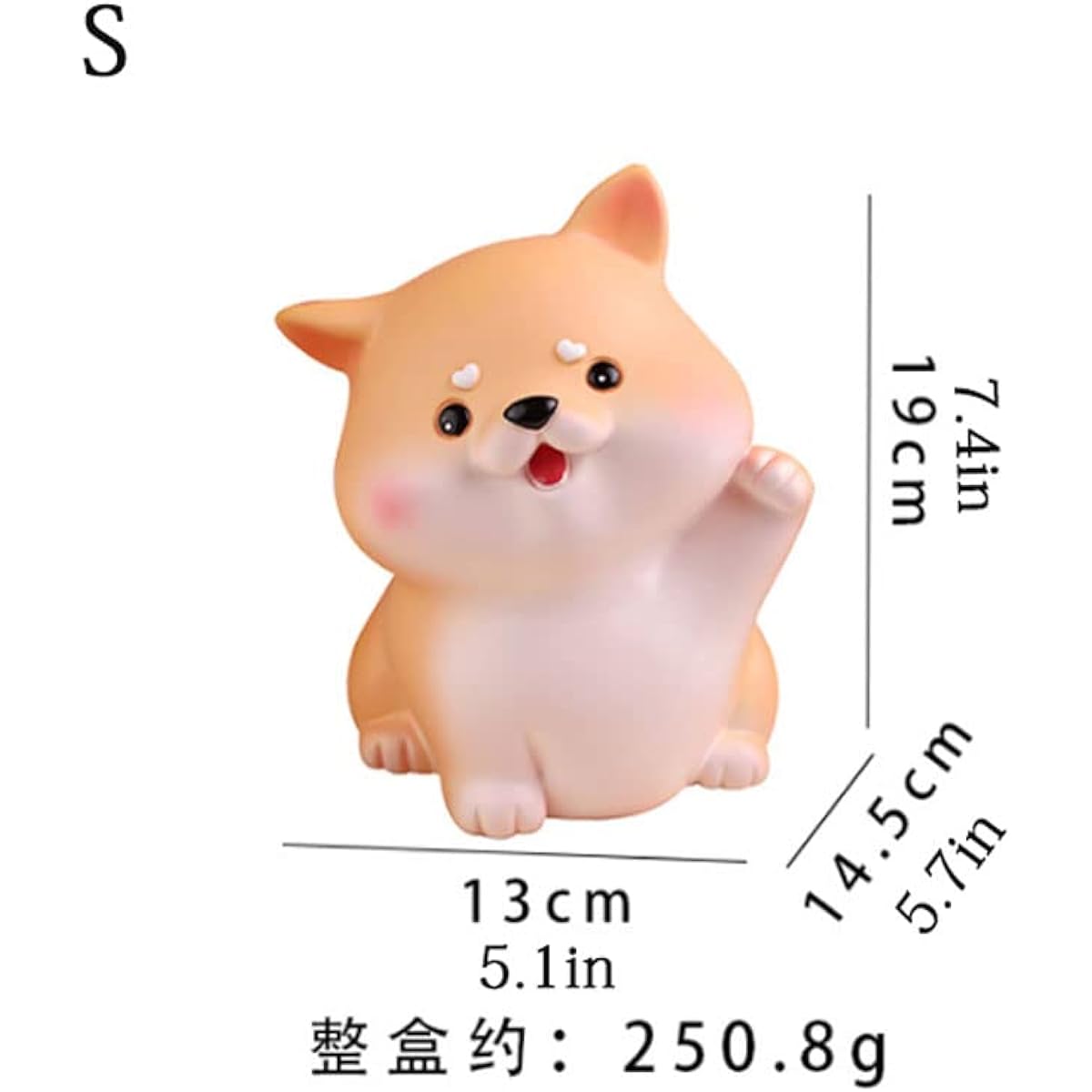Cute Small Dog Piggy Bank Desktop Anti-Drop Piggy Bank for Boys and Girls Animal Coin Money Box Home Christmas Decoration