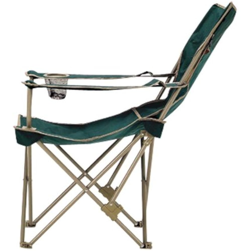 Captain Stag CS Reclining Lounge Chair Set of 2 Green U