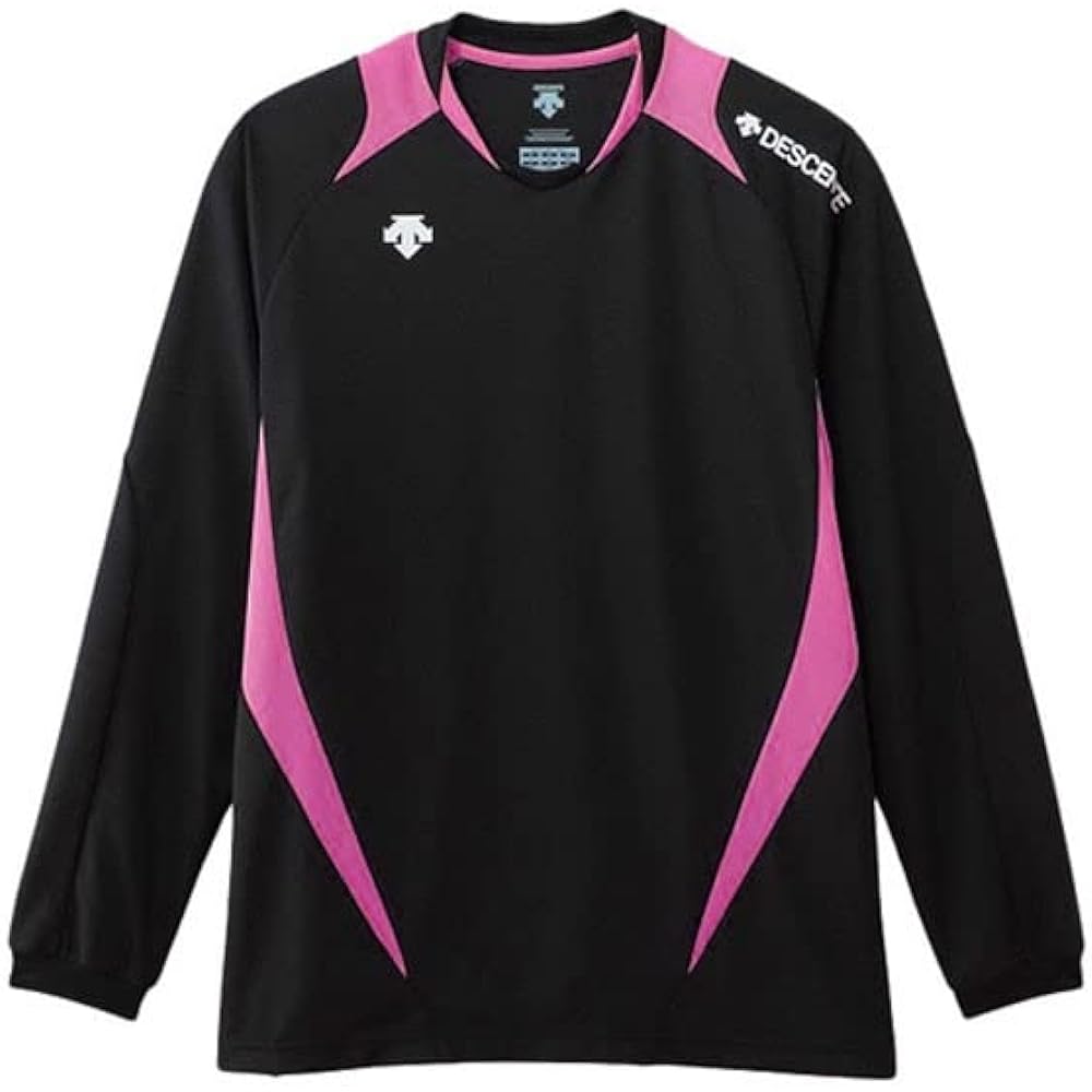 DESCENTE Long Sleeve Shirt, Volleyball Standard, Sweat Absorbent, Quick Drying, Dry Stretch, Unisex, Men's, Women's, Practice, Club Activities, Club