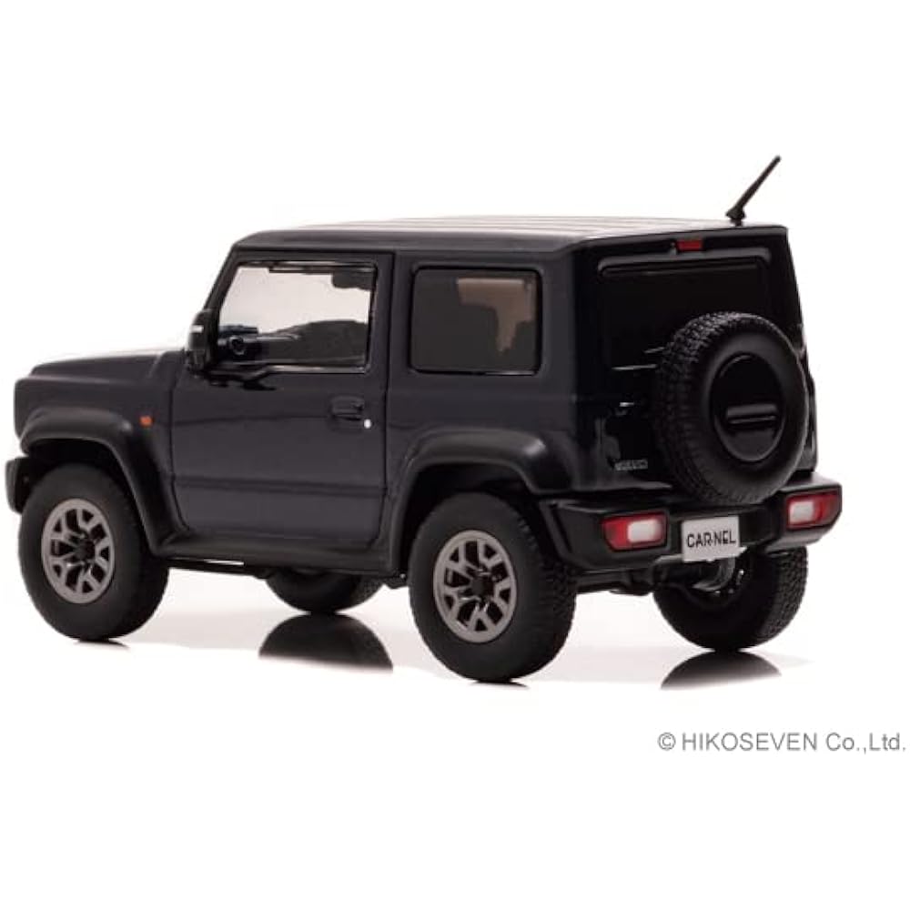 CARNEL 1/43 Suzuki Jimny Sierra JC (JB74W) 2018 Bluish Black Pearl Finished Product