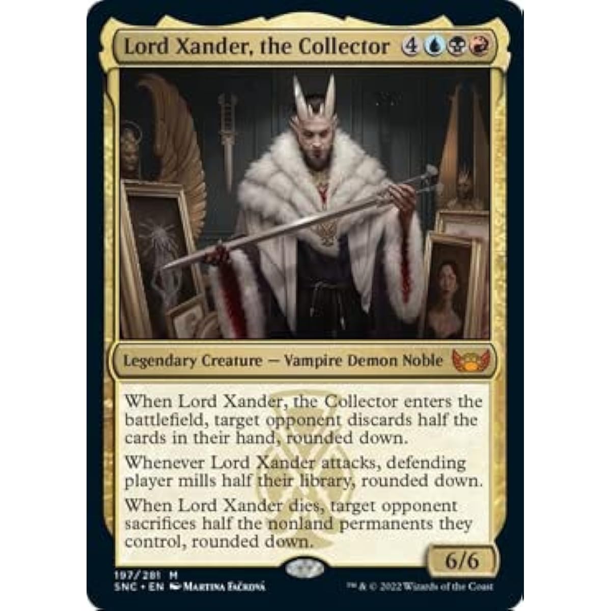Magic: The Gathering - Lord Xander, the Collector (197) - City of New Capena