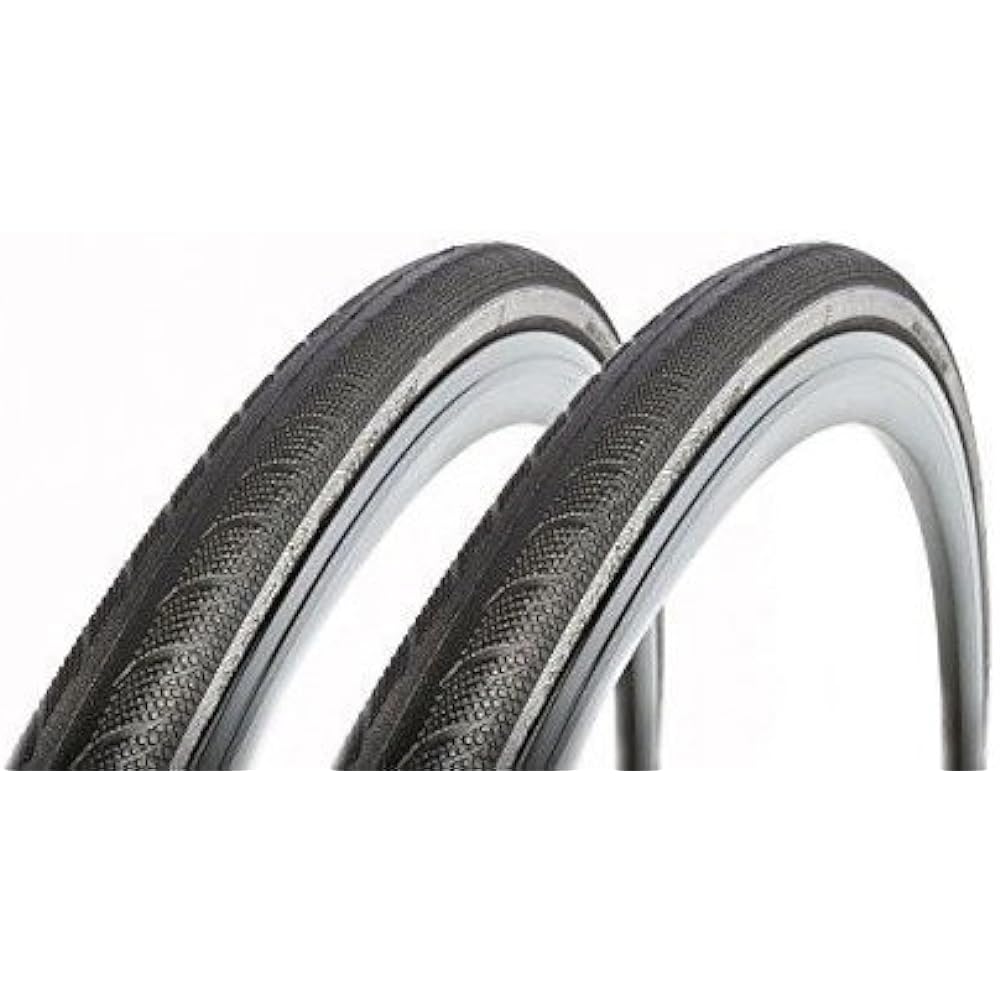 Set of 2 Vittoria Rubino Pro 3 Folding Clincher Tire 700c Full Black Black [Parallel Import]