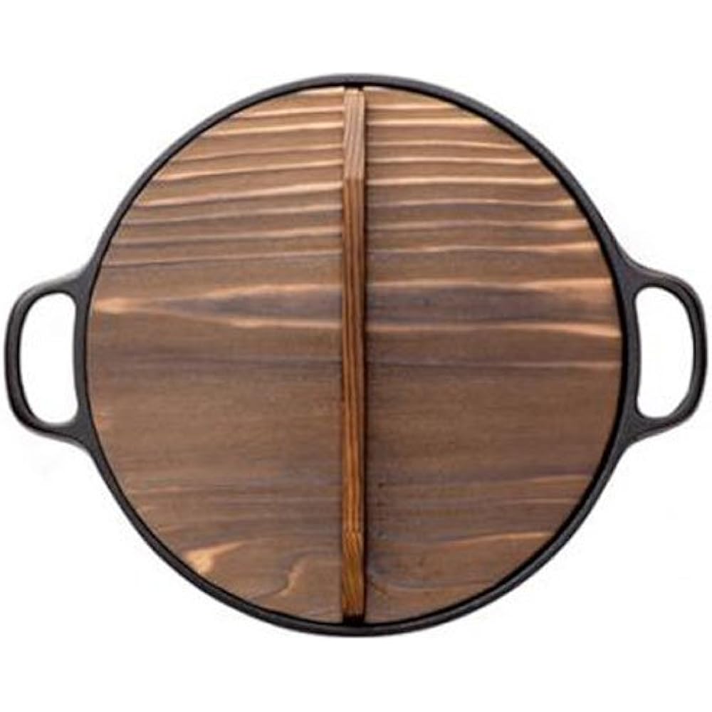 Oigen Nanbu Ironware Sukiyaki Gyoza Pot 26cm IH Compatible CA-4