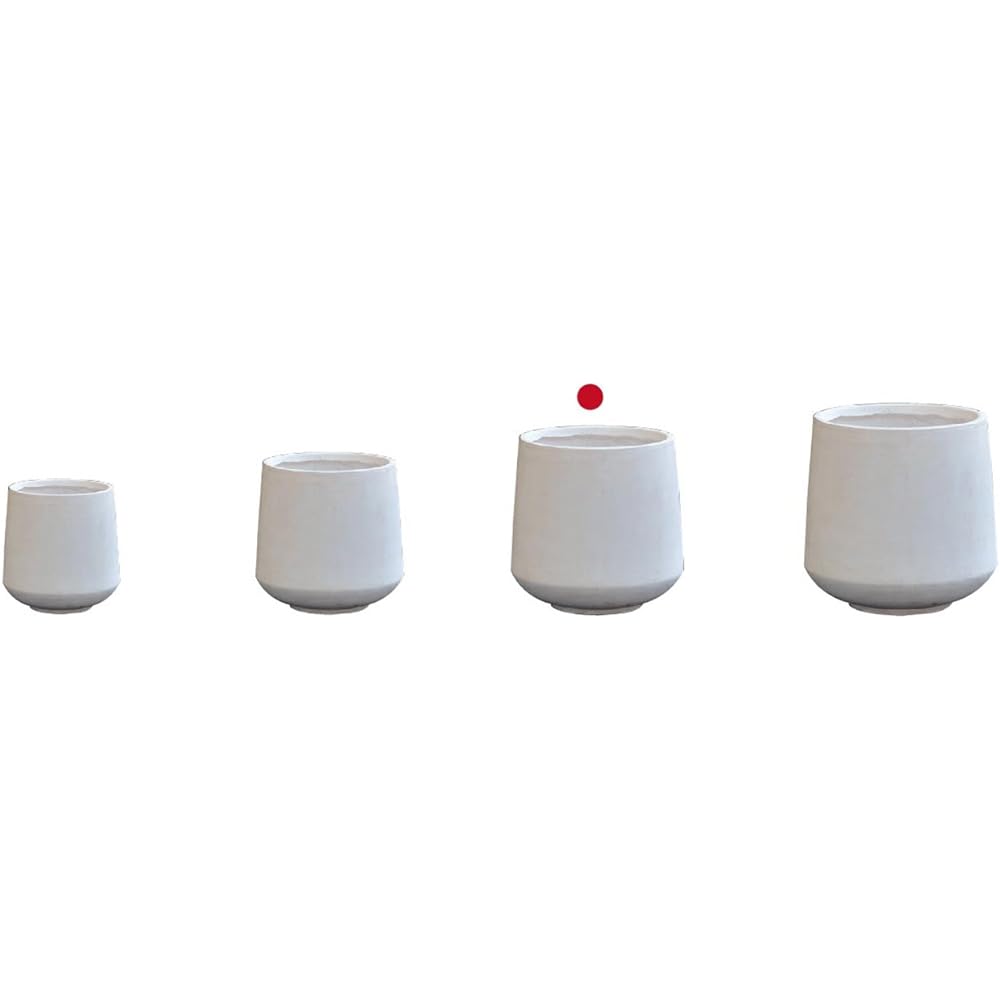 TERRA-MENT DropRound44 White 910-246-101