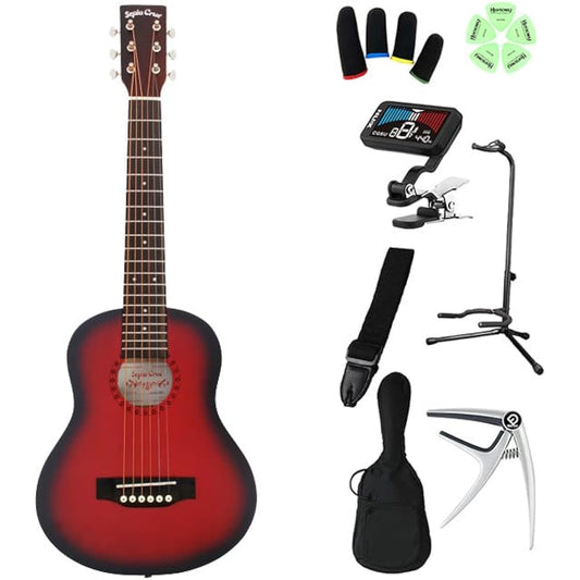 Sepia Crue W60 Can be played from age 4! Kids guitar beginner set Acoustic guitar for children RDS Mini guitar Small and lightweight Sepia Crue
