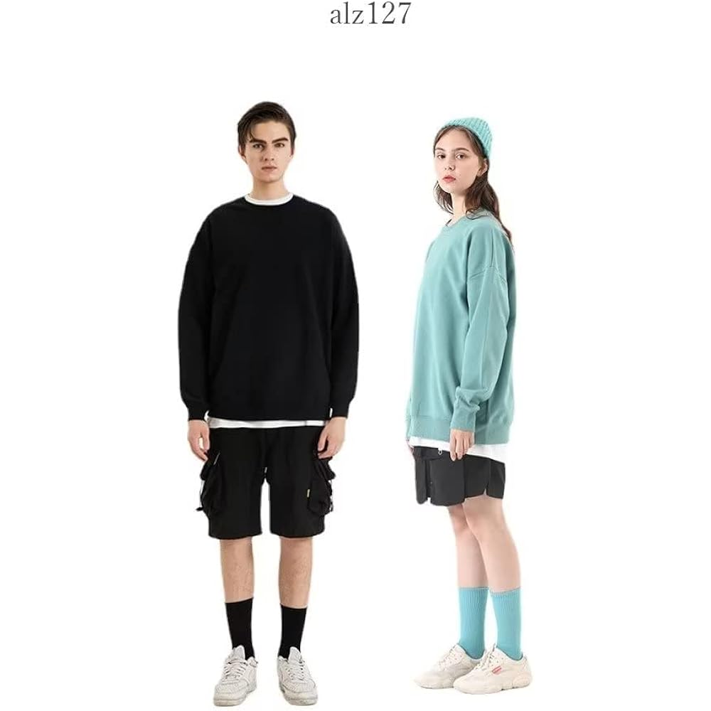 [Uroi] Sweatshirt, Men's, Women's, Sweatshirt, T-shirt, Long Sleeve, Seasonless, Training Wear, Sportswear, Crew Neck, Sweatshirt, Tops, Unisex, Couples