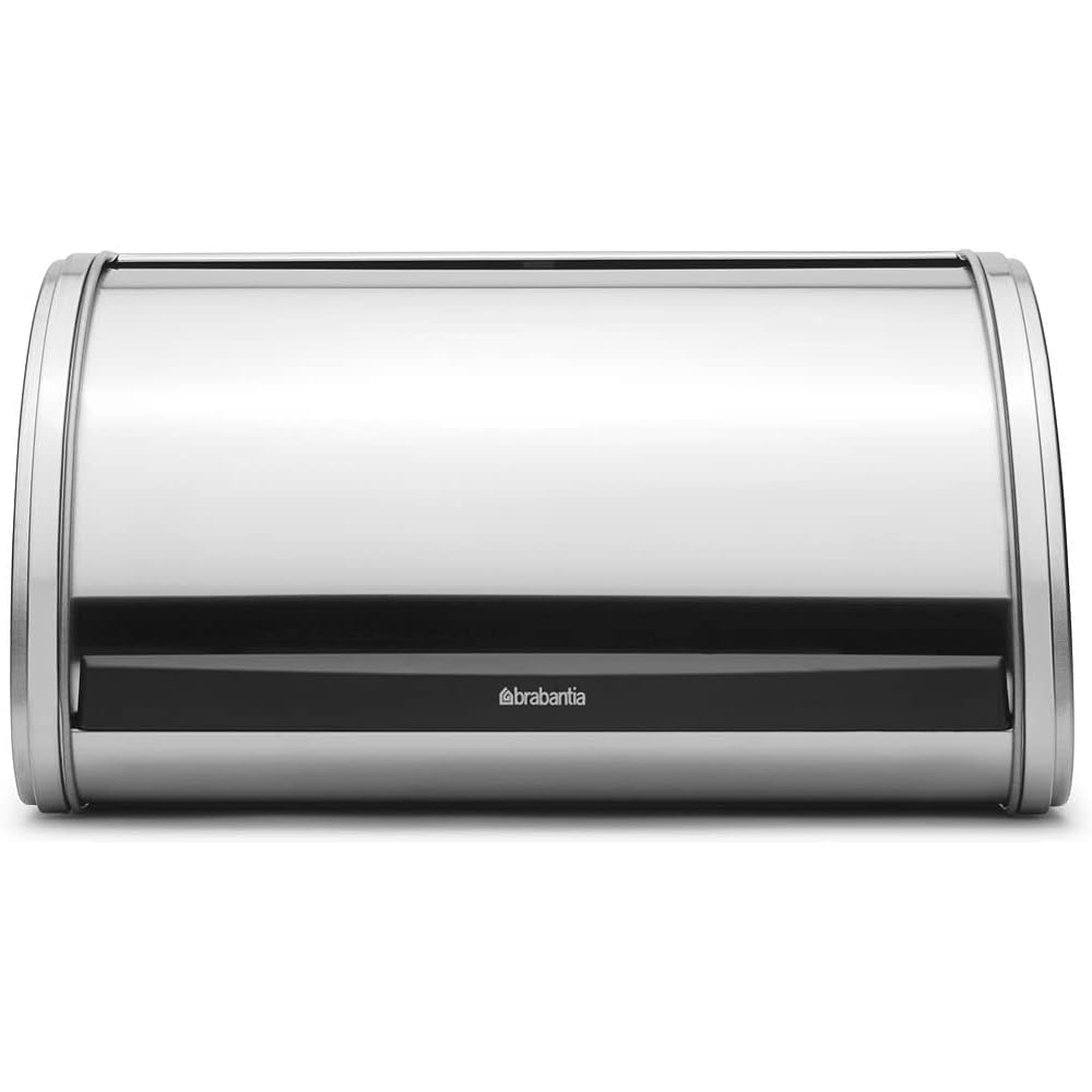Brabantia Bread Bin FPP Matte Roll Top Medium Bread, Seasoning, Snack Storage 348907