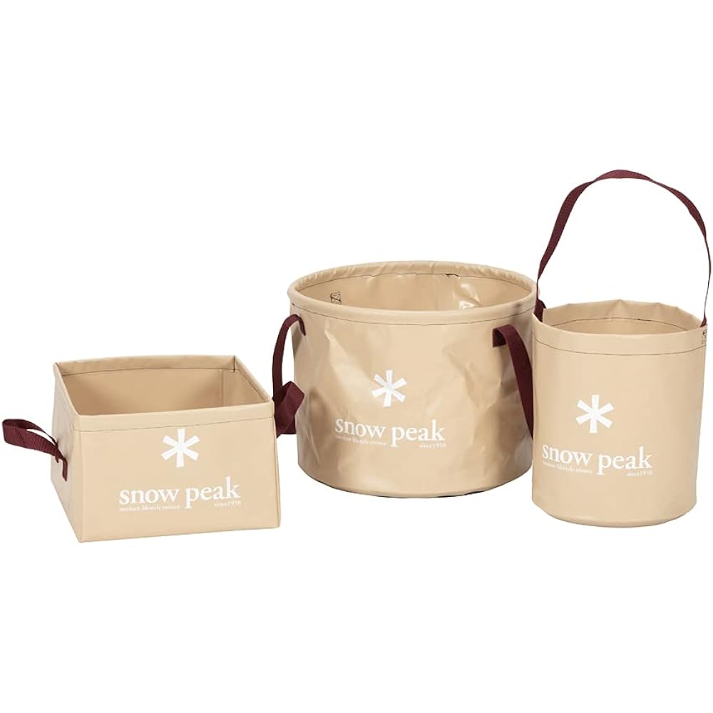 Snow Peak Camping Bucket FP-152R
