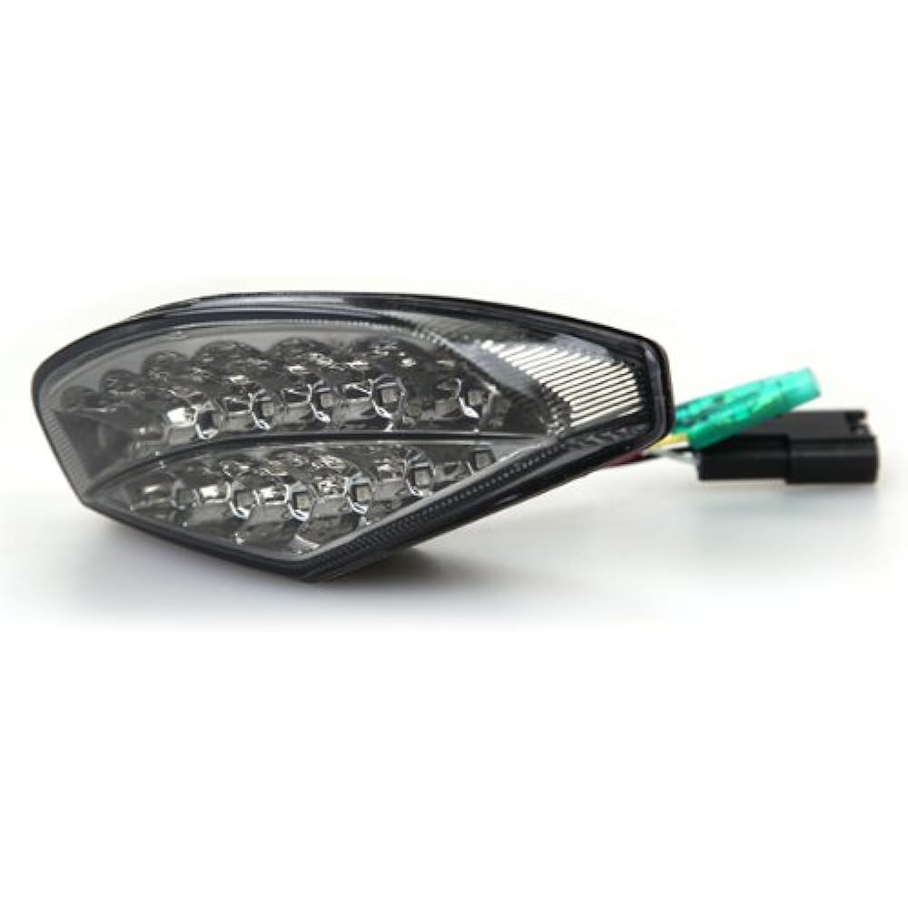 2009-2014 Ducati Monster 696/796/1100 Integrated Sequential LED Tail Light Smoked Lens