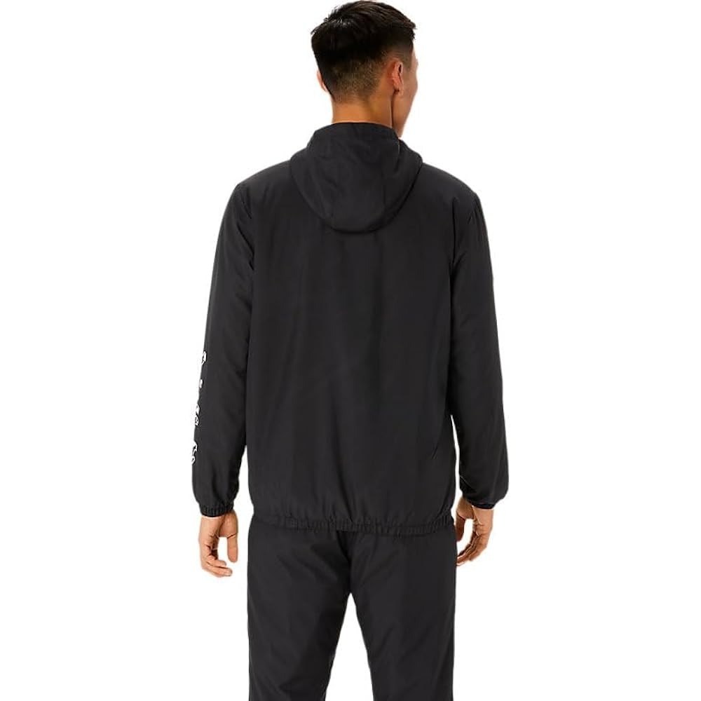[ASICS] Training Wear ASICS Hex Graphic Filled Windbreaker Hoodie 2031E238 Men's