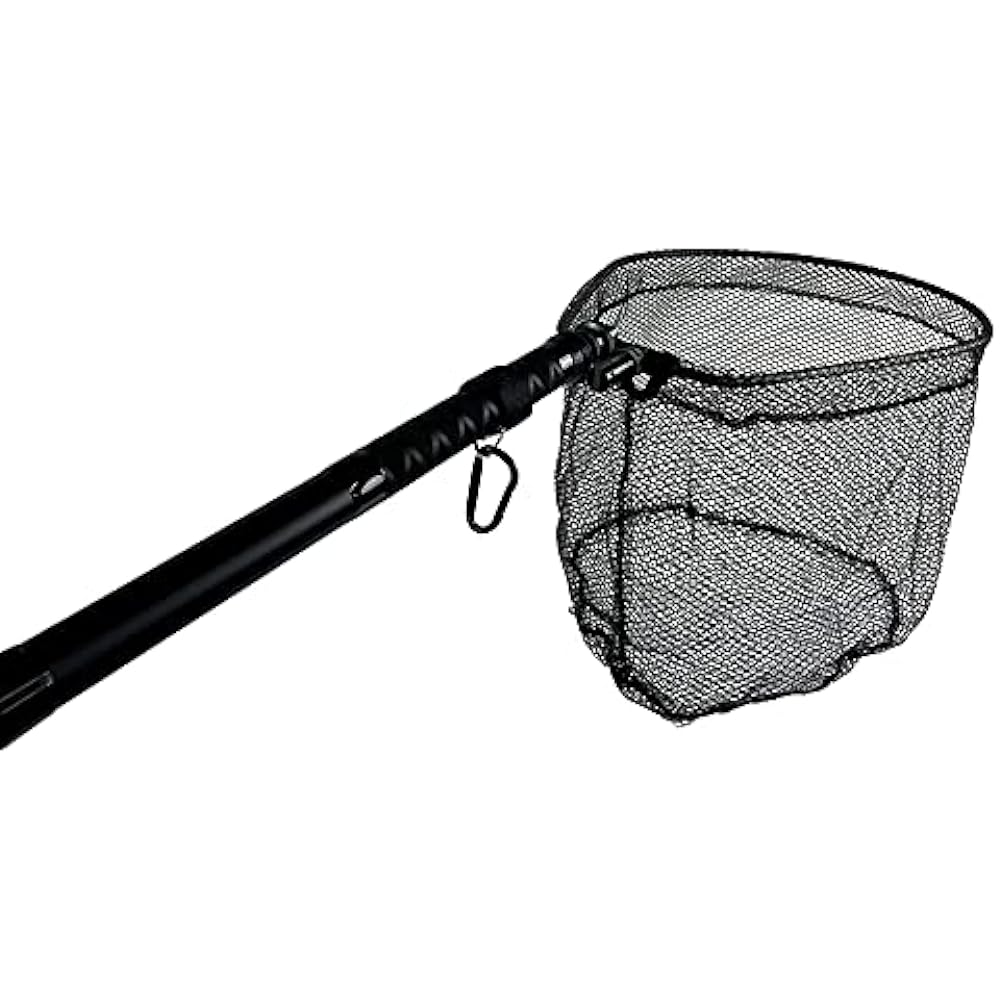 Tsulino Landing Net Complete Reboot 300 for Fishing Shaft 3m Black Closing Dimensions: 42cm