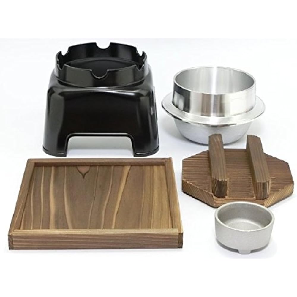 [Maeda family] [Domestic production] Turn your home into a restaurant [Kamameshi trial set] Craftsmanship Kamameshi kamado set + Solid fuel 5 pieces (30g) + Rice scoop + Manual for making kamameshi [GIFT] Can also be used as a gift/gift product!
