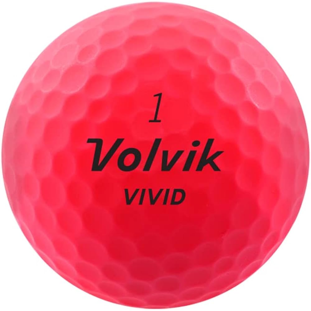 2022 Volvik Golf Ball VIVID 22 Pink