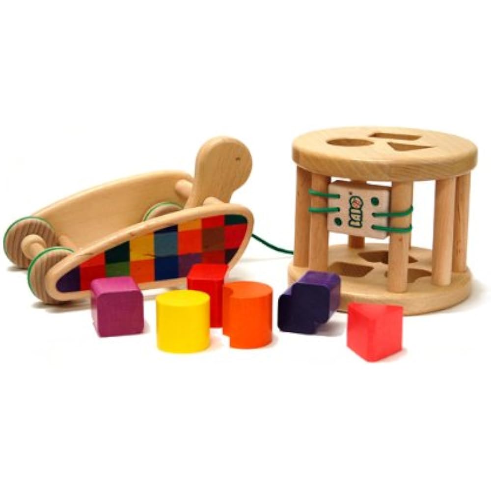 Bornelund Bayo (BAJO) Colorful Pull Toy Around 1 and a half years old BAJ37840