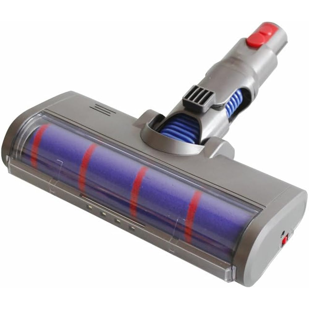 KIOMOKI Vacuum Cleaner Head for Dyson Head V12 Detect Slim/Digital Slim SV18 Vacuum Cleaner Head Dyson Vacuum Cleaner Head SV30 ABL/SV20 FF N/SV18 FF PRO/SV18 FF N/SV18 FF ENT N Vacuum Cleaner Replacement Parts Head