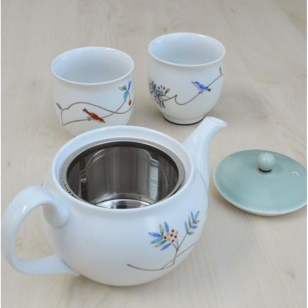 Koransha Poetry of a Small Bird / Tea Room Set 1016-ARPC