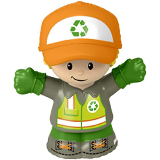 Little People Replacement Parts for Recycling Truck - GWD29 ~ Replacement Sanitation Worker Figure