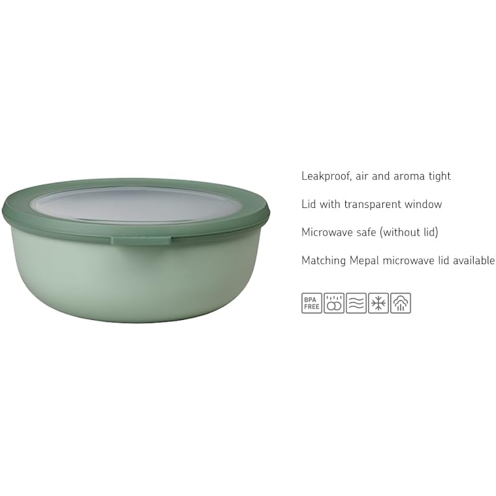 Rosti Mepal Storage Container CIRQULA High Nordic White Set of 3 5703062NW