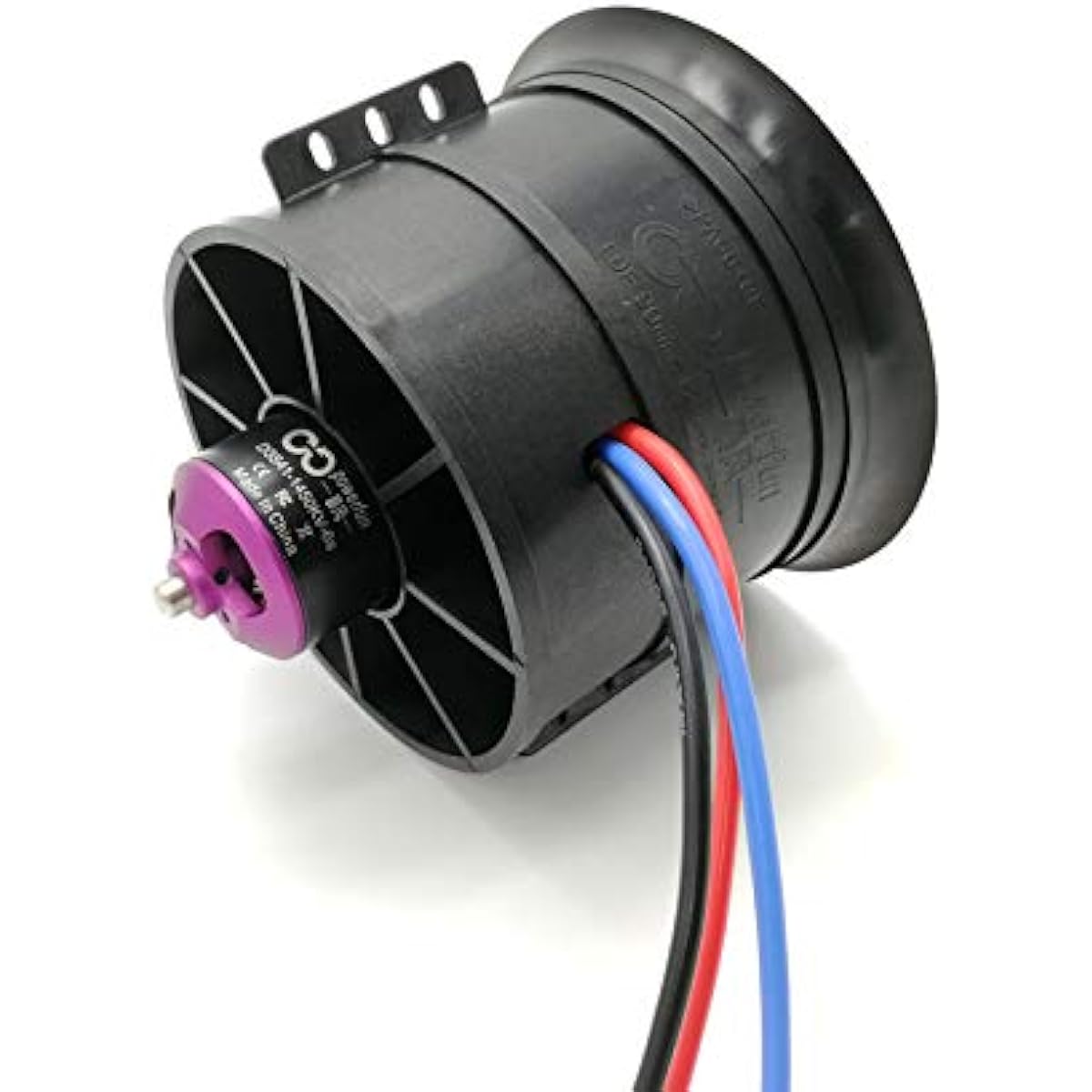 Powerfun EDF 90mm 12 Blades Ducted Fan with RC Brushless Motor 1450KV Balance Tested for EDF 6S RC Jet Airplane