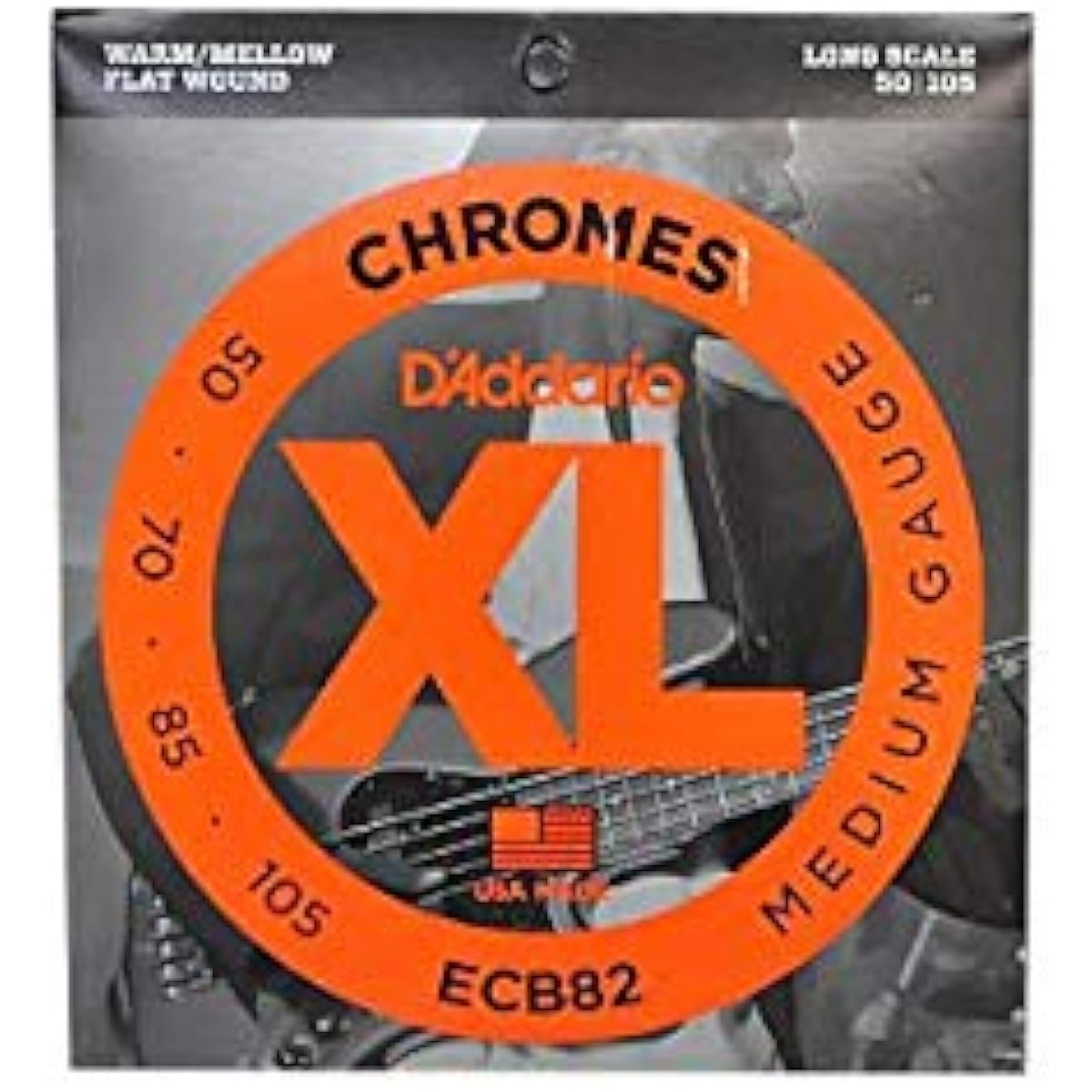 DADDARIO Bass Strings ECB82 Chromes Bass Medium 50-105