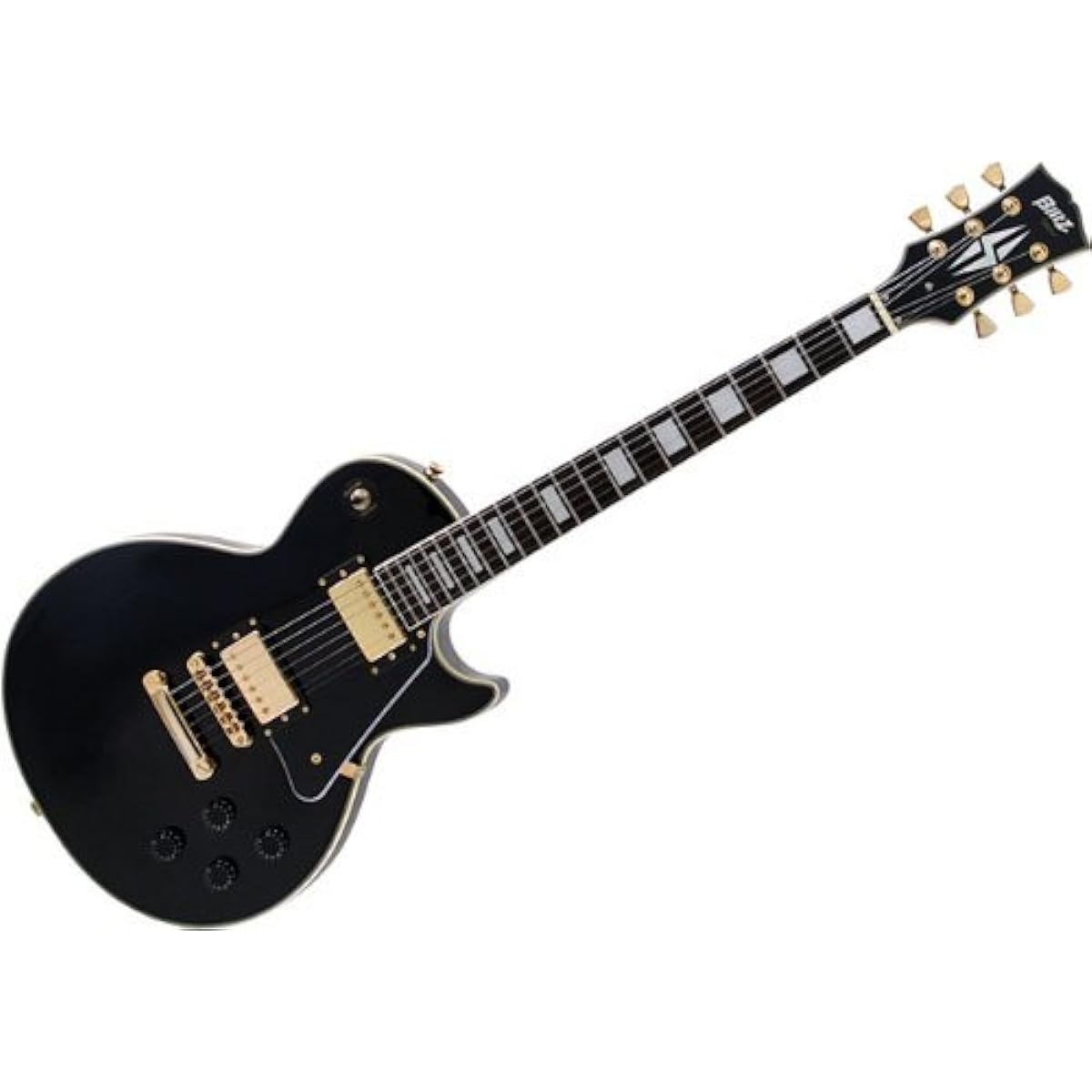 BLITZbyARIA Blitz Electric Guitar BLP-CST BK Case Included