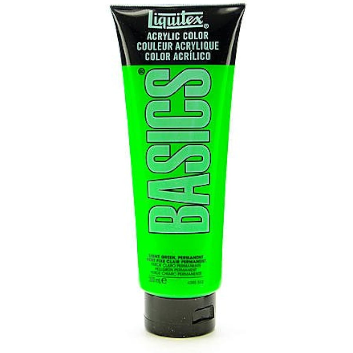 Liquitex Basics Acrylics Colours Hooker's green hue permanent 120ml tube [PACK OF 3 ]