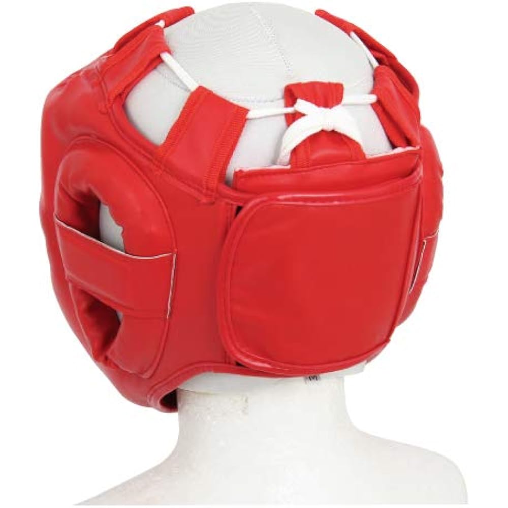 ISAMI BX-90 Thai Samai PU Head Guard //Isami Headgear Protector Kids Chin Guard Boxing Kickboxing Sparring