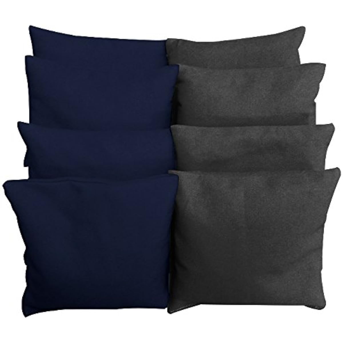 Premium Duck Cloth All-Weather Cornhole Bags, ACA Compliant, Tote Bag Included, Set of 8, Choice of Colors