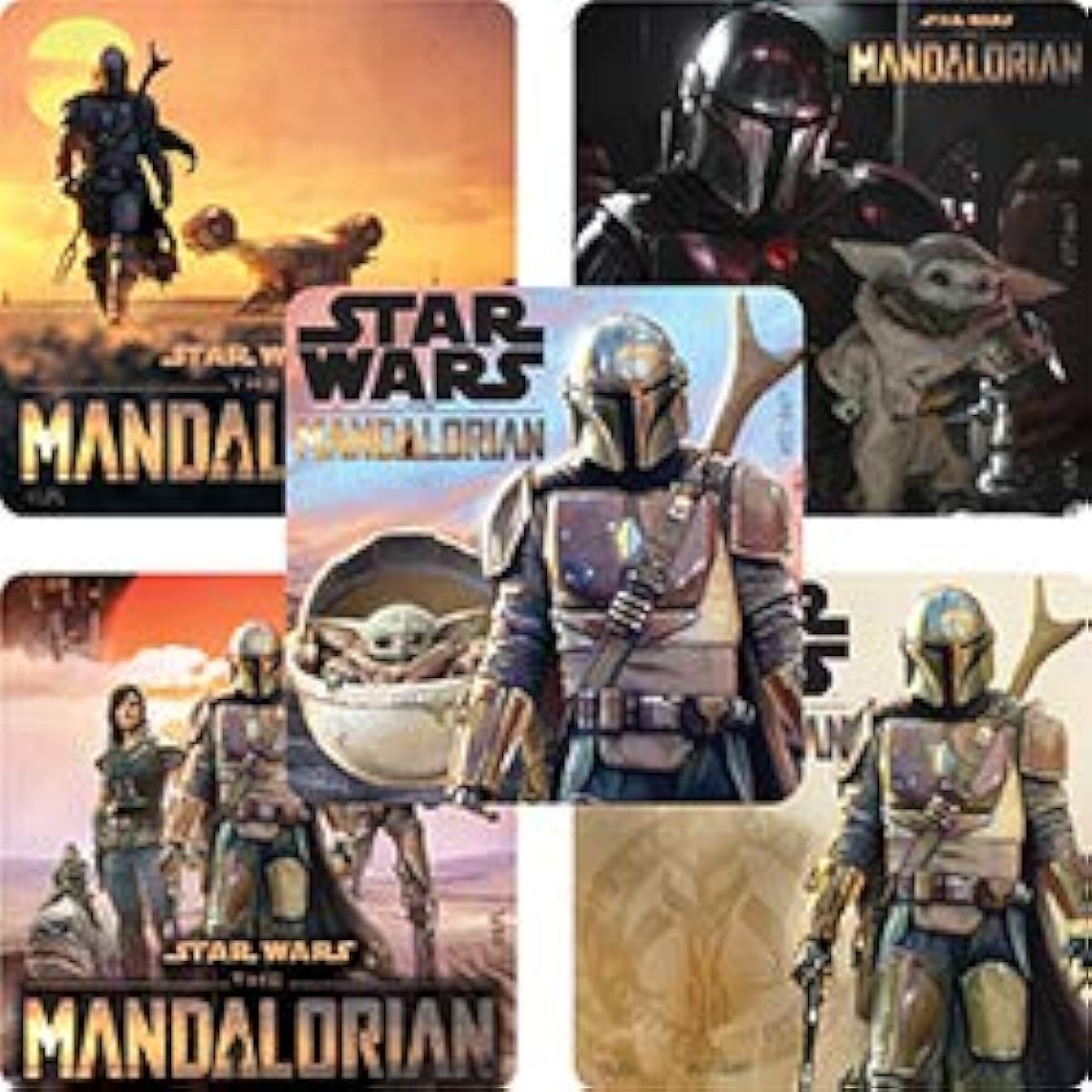 Star Wars: The Mandalorian Stickers - Prizes and Giveaways - 100 per pack