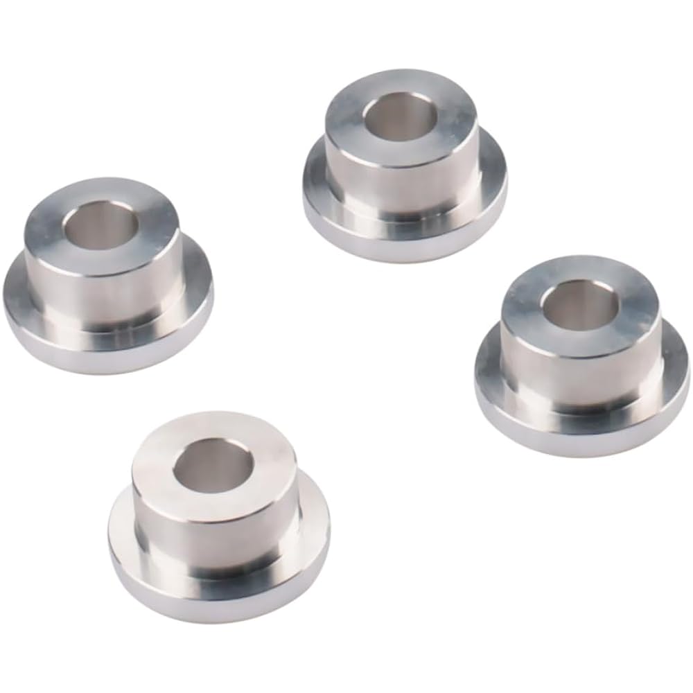 CNC Solid Billet Handlebar Riser Bushing Compatible with Harley Softail Dyna Sportster 1984-2016