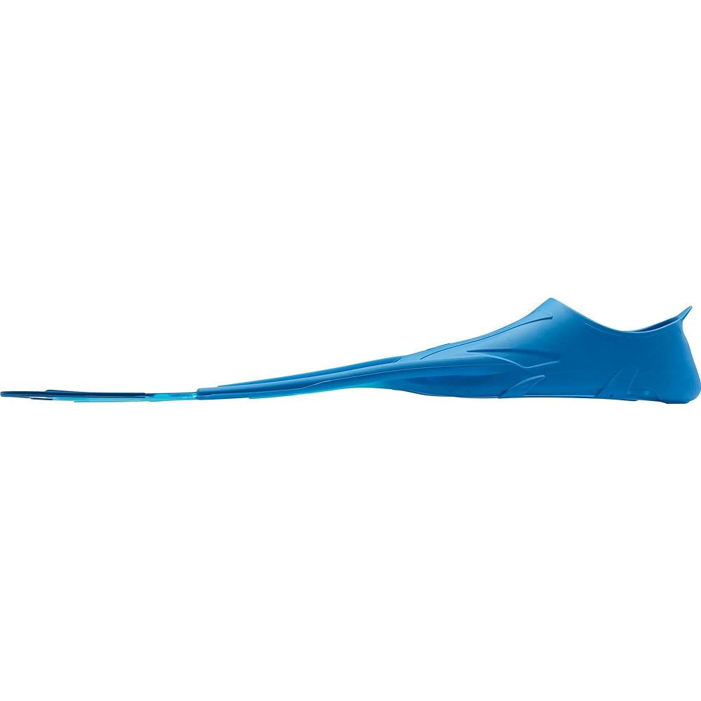 CRESSI Snorkeling Swim Fin [AGUA] Full Foot Long Blade Black [Genuine Product]