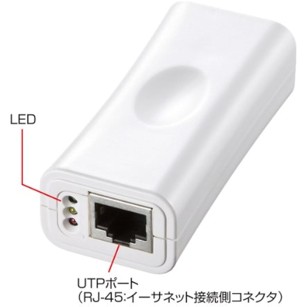 Sanwa Supply POF Media Converter DIY Kit LAN-POF200