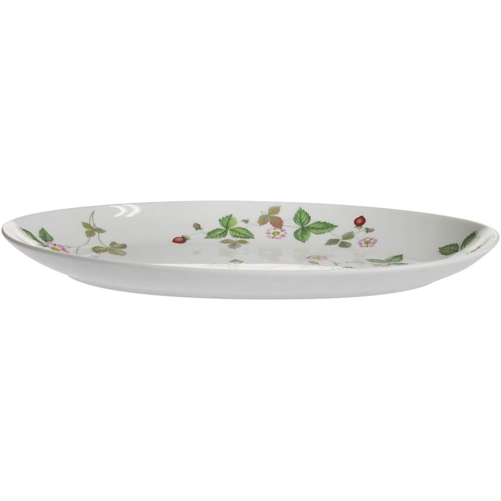 Wedgwood Wild Strawberry Casual Oval Dish 26cm [Parallel Import]