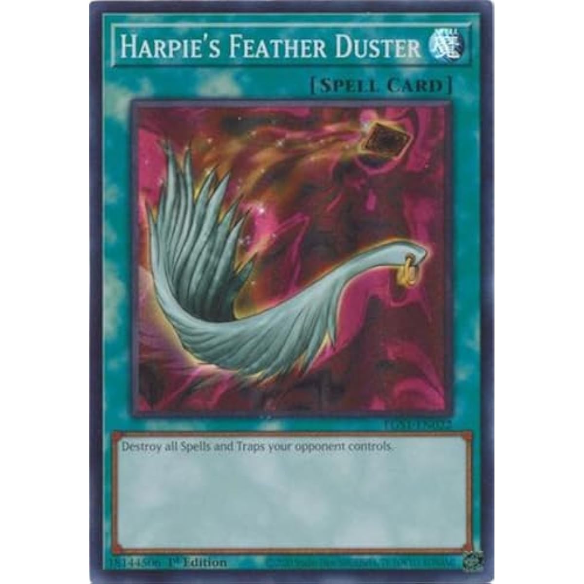 Harpie's Feather Duster - EGS1-EN022 - Super Rare - 1st Edition