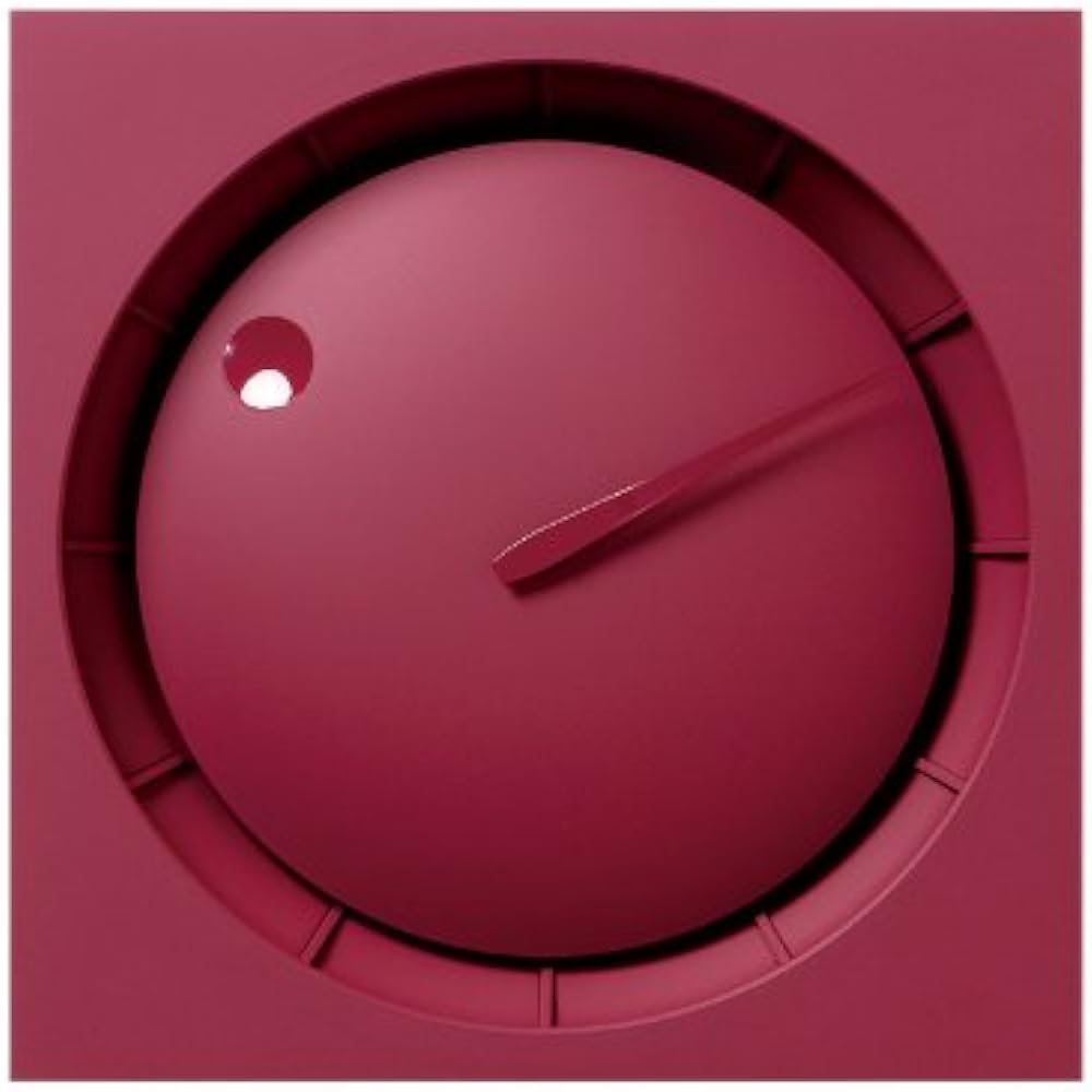 Lemnos Wall Clock Analog Hola White HOLA White HOLA WHw200×h200×d37mm