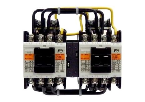 Fuji Electric Reversible Magnetic Contactor No Case Cover SC-03RM Coil AC200V 1B*2