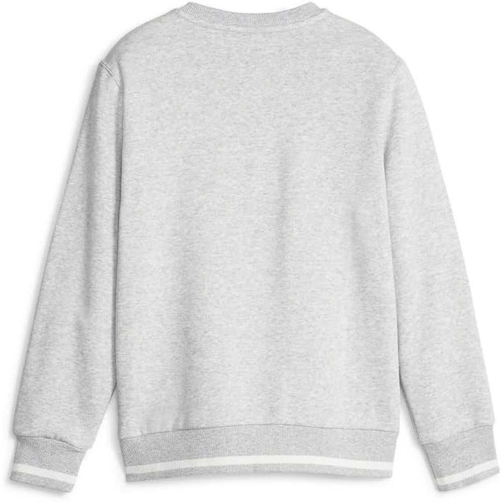 [PUMA] Fleece-lined sweatshirt SQUAD crew sweatshirt FL 678520 Boys