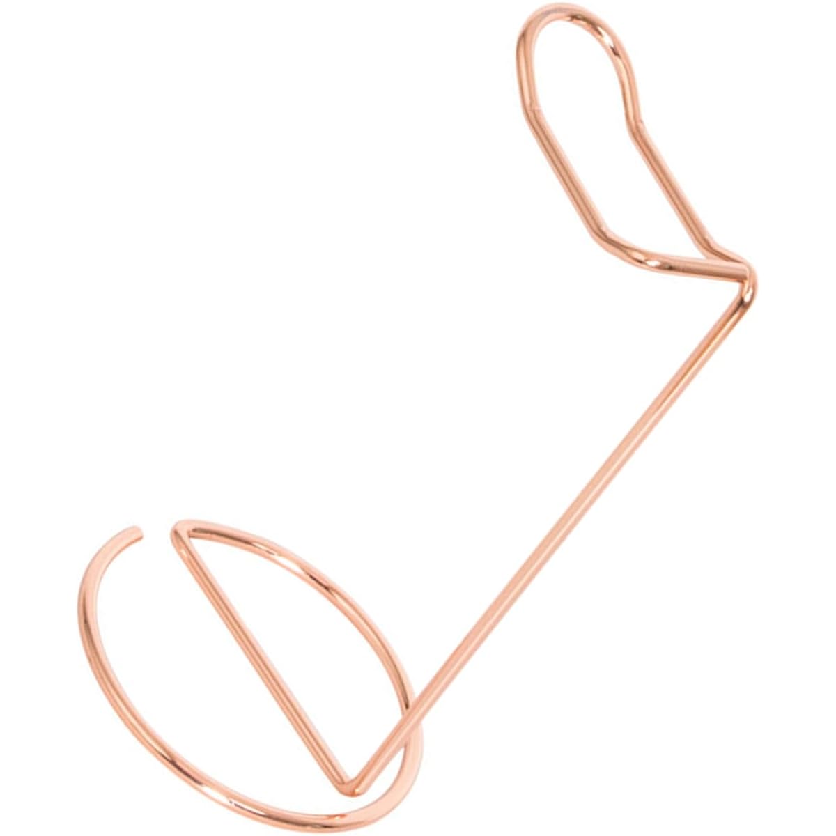 SWOOMEY Headset Simple Headphone Stand Headband Stand Desk Accessories Headset Rack Earphone Support Hanger Headset Frame Iron Rose Gold Headset Holder