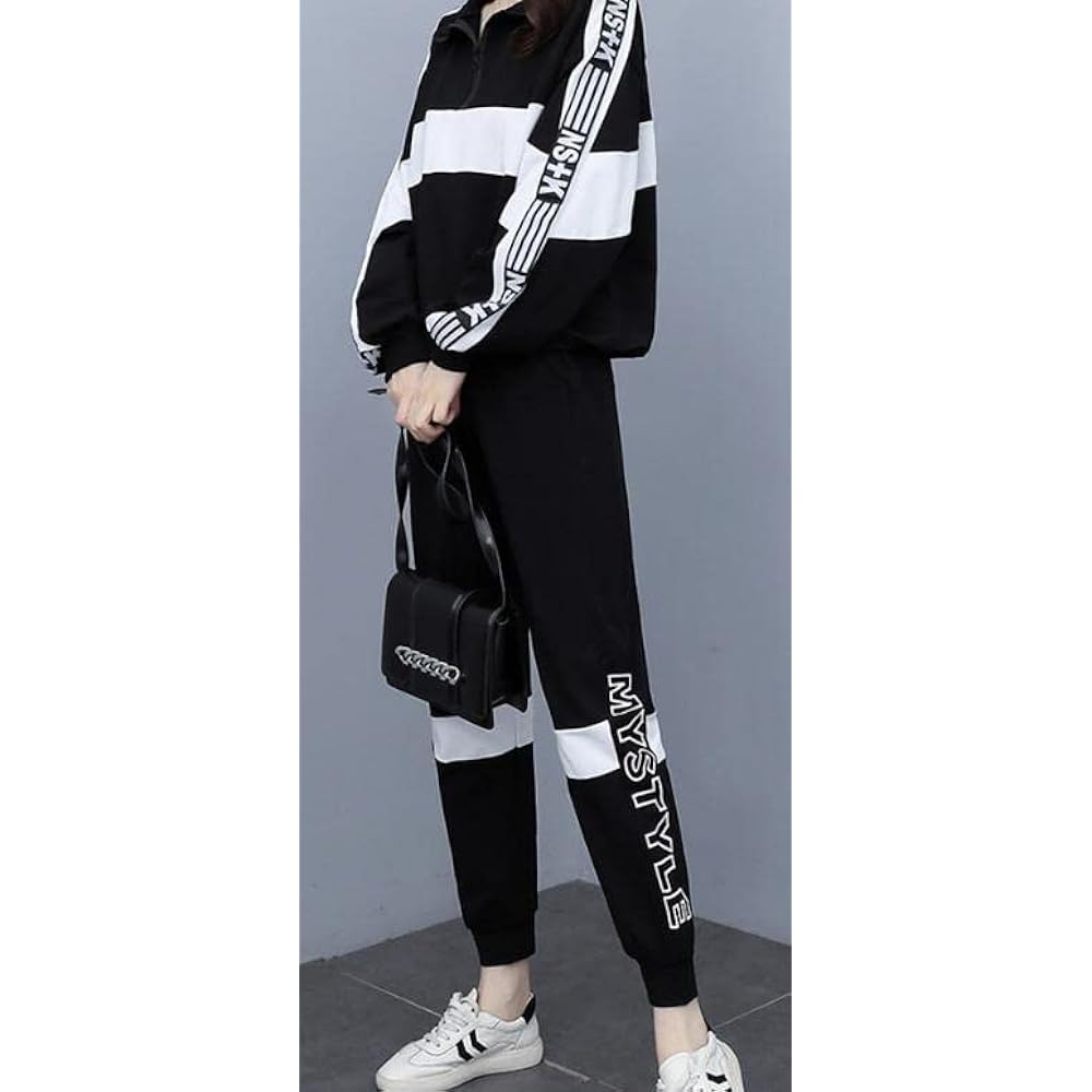 [emptio] Long Sleeve Setup Women's Beautiful Dance Gal Girly Room Wear Jersey Room Wear Sweatshirt