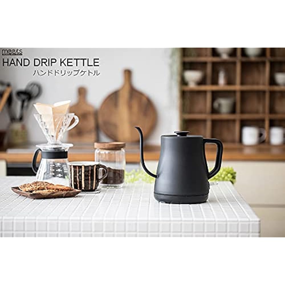Hand drip kettle electric kettle stylish stainless steel pot coffee drip drip pot electric pot up to 800ml