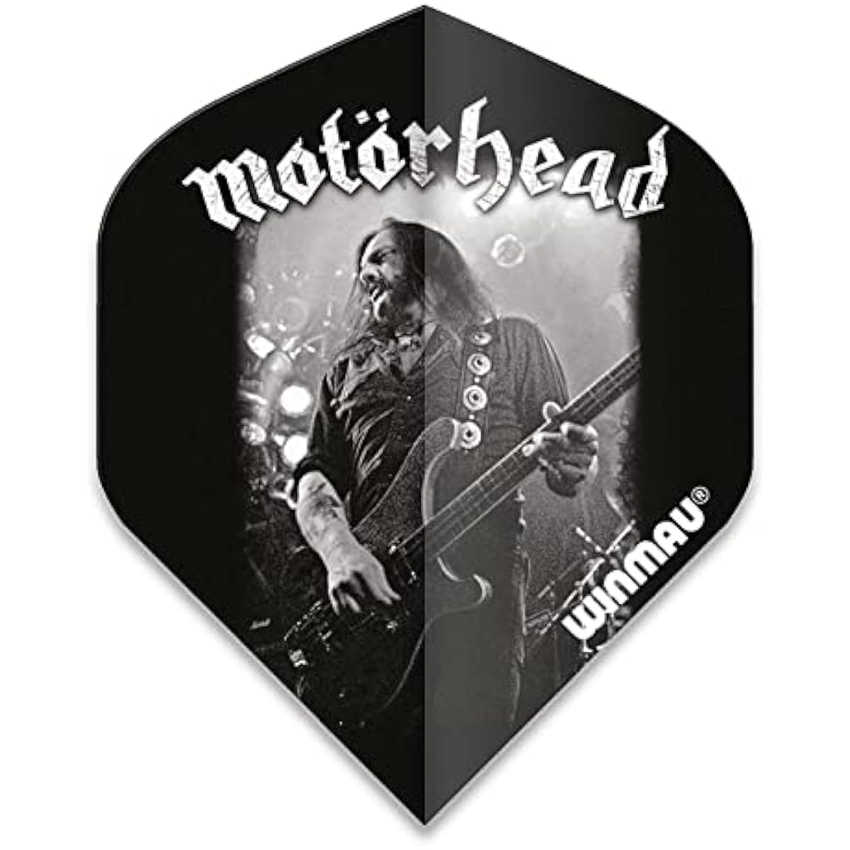 Winmau Lemmy Motorhead Rock Legends 100 Micron Strong Standard Dart Flights (3 Sets - 9 Flights)