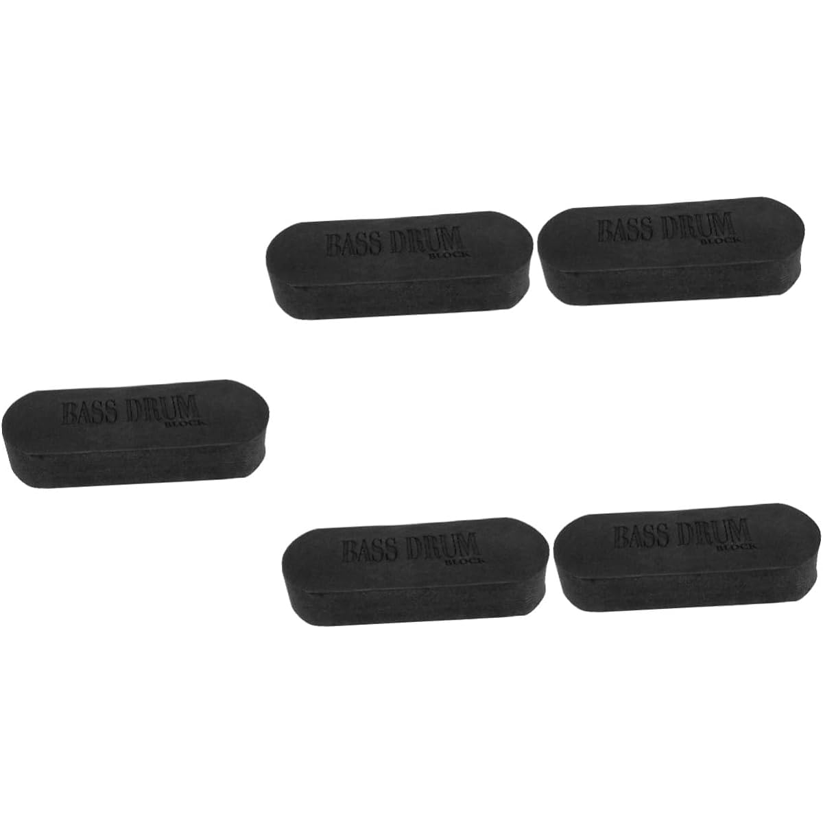 Vaguelly 5 Bass Drum Rime Cotton Bass Drum Block Percussion Parts Drummer Gift Bass Drum Accessories Fitting Bass Drum