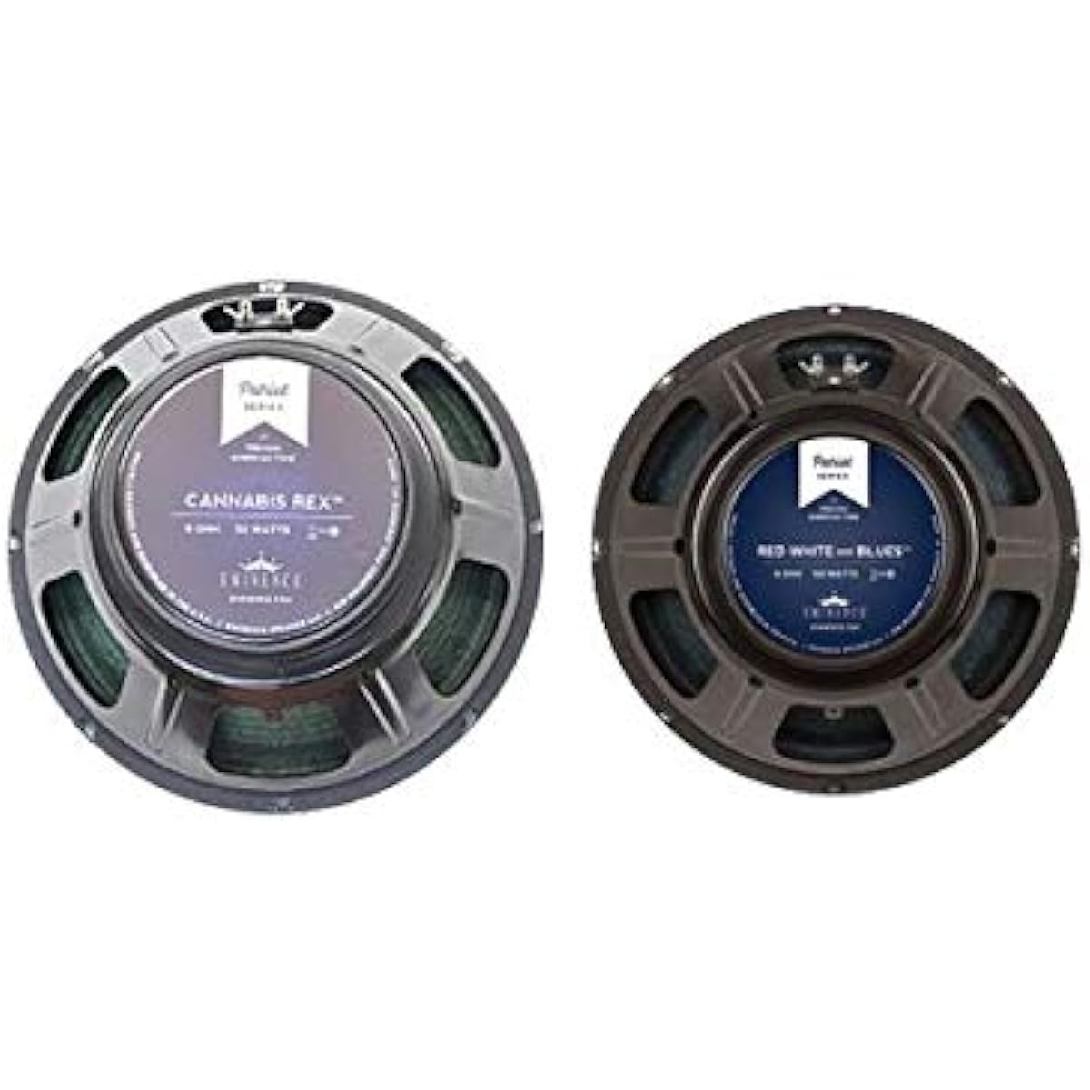 EMINENCE Guitar Amplifier Speaker Set CANNABIS REX x RED WHITE AND BLUES for JAZZ 12" x 2