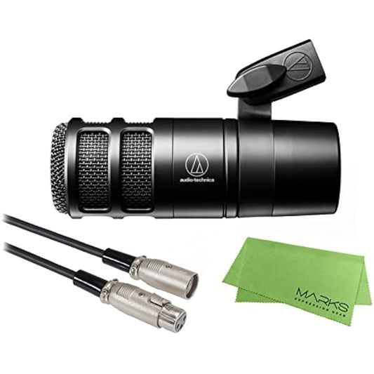 Audio-Technica AT2040 + ATL458A/3.0 Set Dynamic Microphone for Podcasting