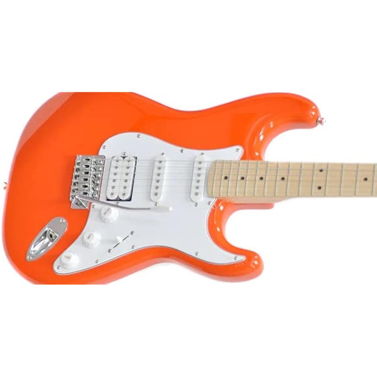 PLAYTECH Electric Guitar Stratocaster Type ST250 S-S-H Maple Orange